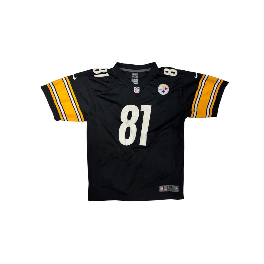 Pittsburgh Steelers Football Jersey Jesse James #81 Nike Youth XL